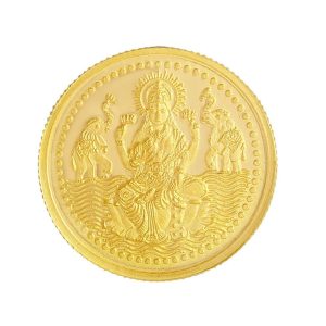 1 Gram Lakshmi Gold Coin