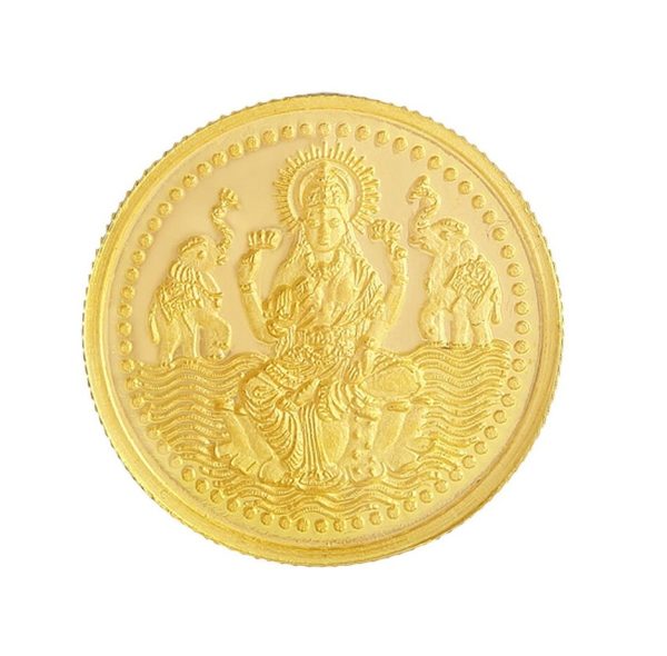 1 Gram Lakshmi Gold Coin
