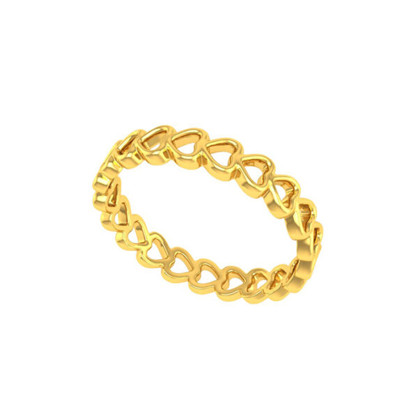 Eternity Heart Ring  | BIS 916 Purity