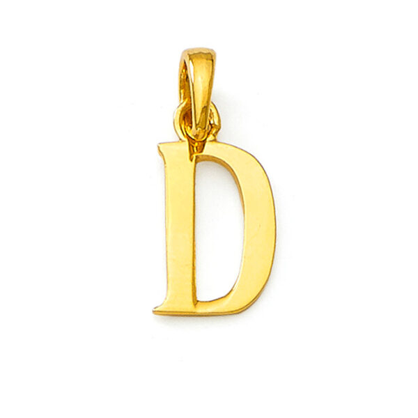 Alphabet Pendant  | BIS 916 Purity