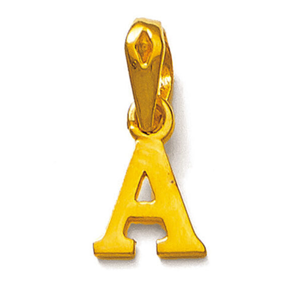 Alphabet Pendant  | BIS 916 Purity