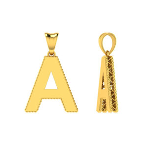 Alphabet Pendant | BIS 916 Purity