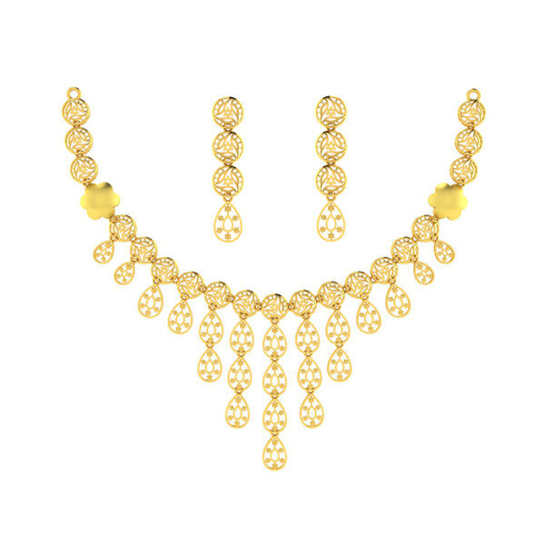 Fancy Necklace Set  | BIS 916 Purity