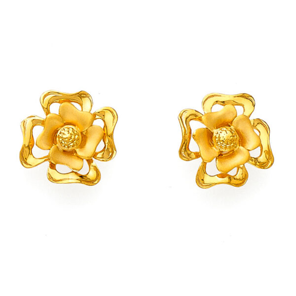Floral Earring | BIS 916 Purity