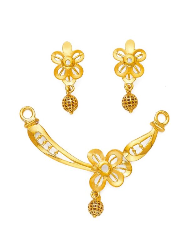 Fancy Mangalsutra Set | BIS 916 Purity