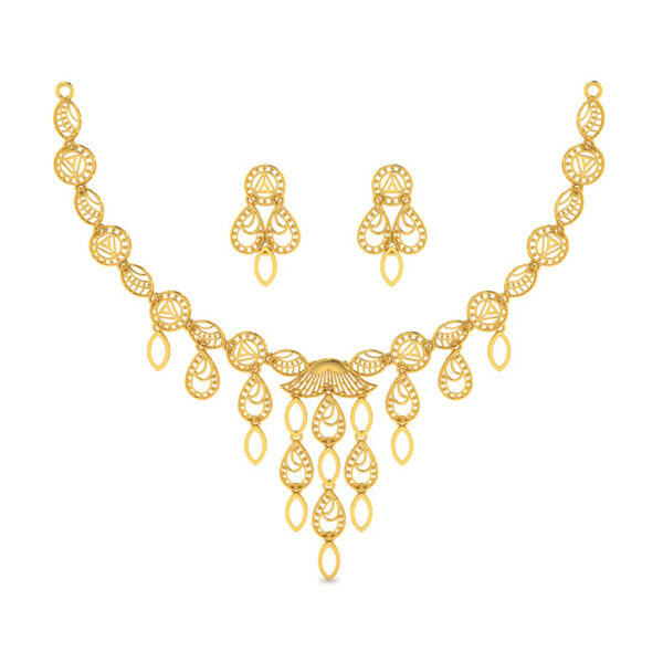 Fancy Necklace Set  | BIS 916 Purity
