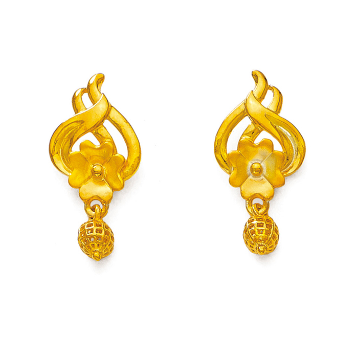 Floral Earring | BIS 916 Purity