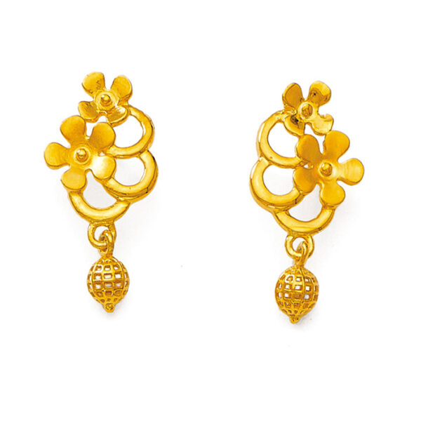 Floral Earring | BIS 916 Purity