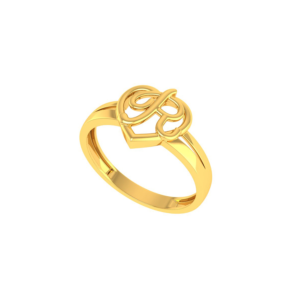 Alphabet Ladies Ring | BIS 916 Purity