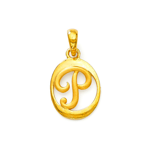 Alphabet Pendant | BIS 916 Purity