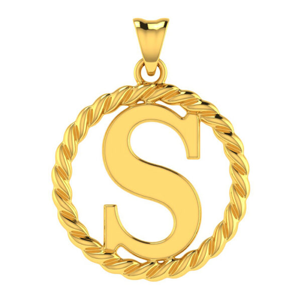 Alphabet Pendant | BIS 916 Purity
