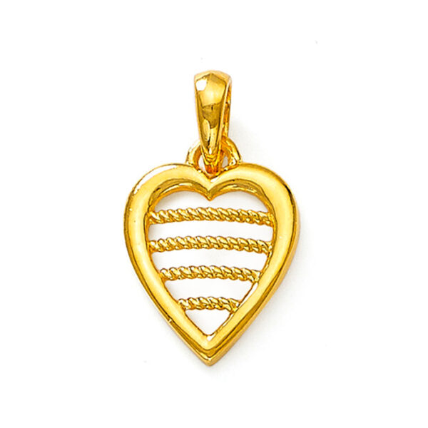 Heart Pendant  | BIS 916 Purity