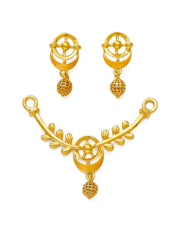 Fancy Mangalsutra Set | BIS 916 Purity
