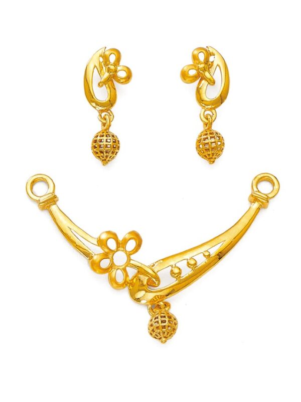 Fancy Mangalsutra Set | BIS 916 Purity
