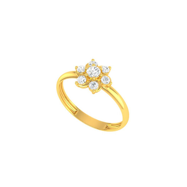 Cubic Zirconia Solitaire Ring | BIS 916 Purity