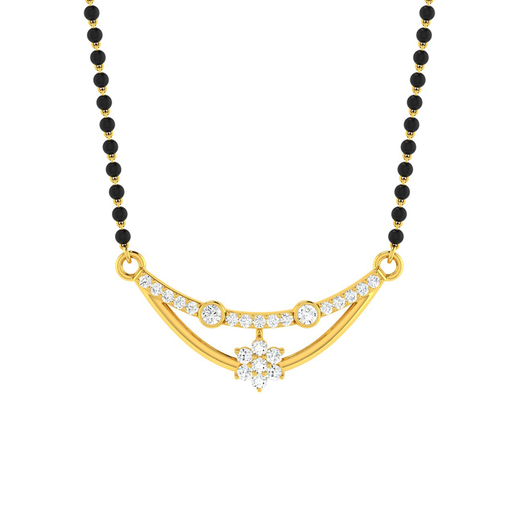 Fancy Mangalsutra | BIS 916 Purity