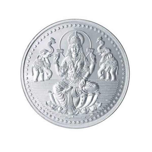 10 Gram Lakshmi Silver Coin