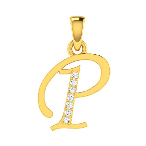 Alphabet Pendant | BIS 916 Purity