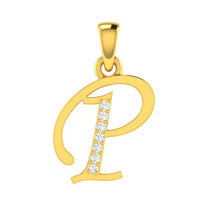 Alphabet Pendant | BIS 916 Purity