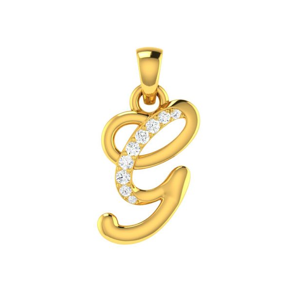 Alphabet Pendant | BIS 916 Purity