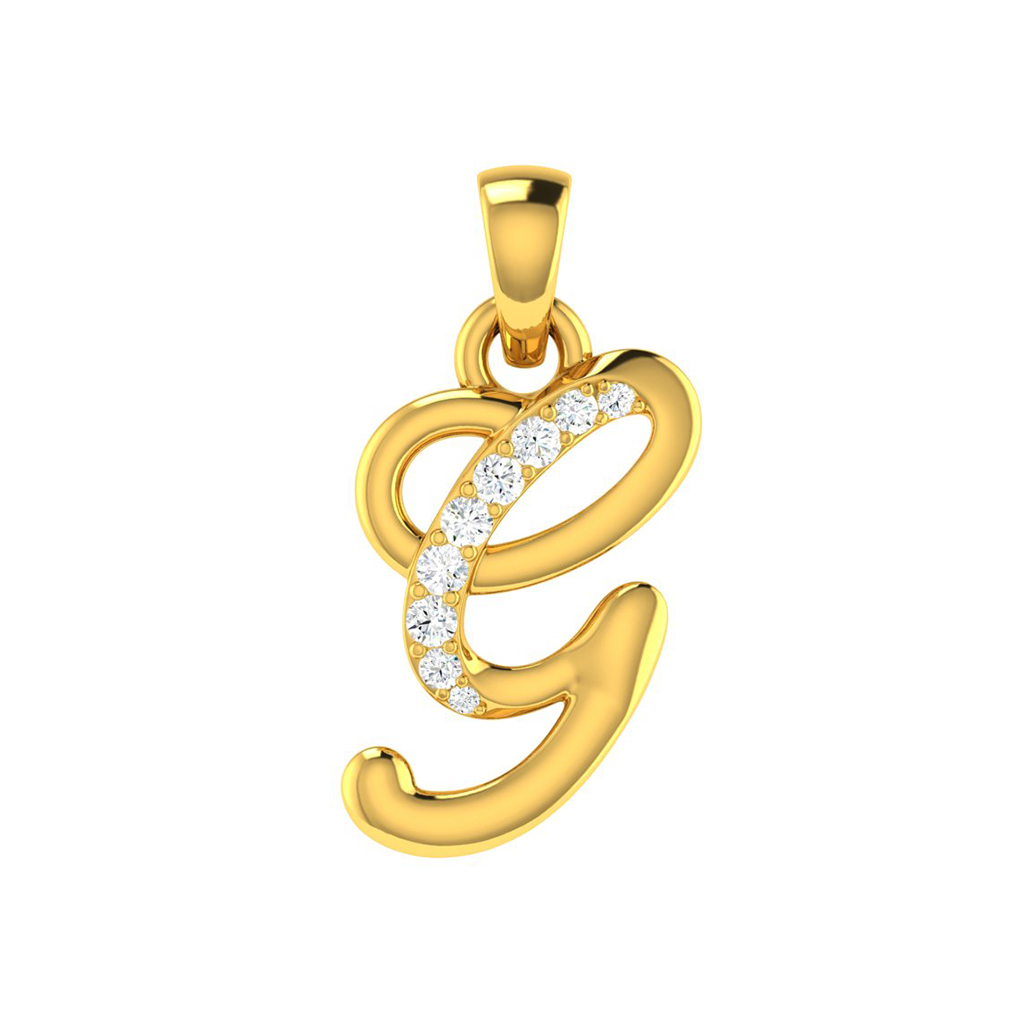Alphabet Pendant | BIS 916 Purity