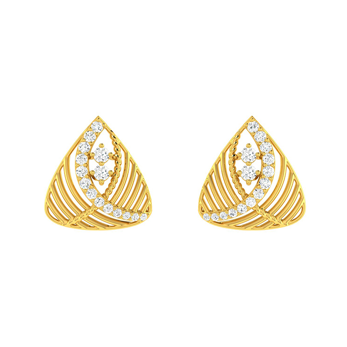 PAUL GOLD Fancy Earring | BIS 916 Purity
