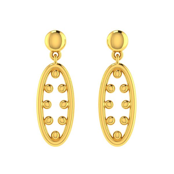 Fancy Dangler Ear Tops | BIS 916 Purity