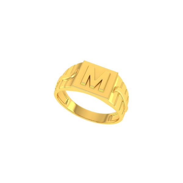 Alphabet Gents Ring | BIS 916 Purity