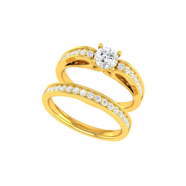 Paul Gold Solitaire Ring | BIS 916 Purity