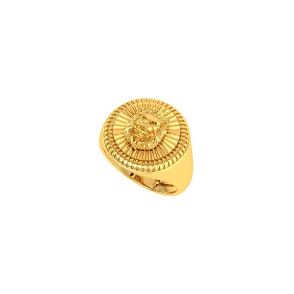 Paul Gold Fancy Gents Ring | BIS 916 Purity