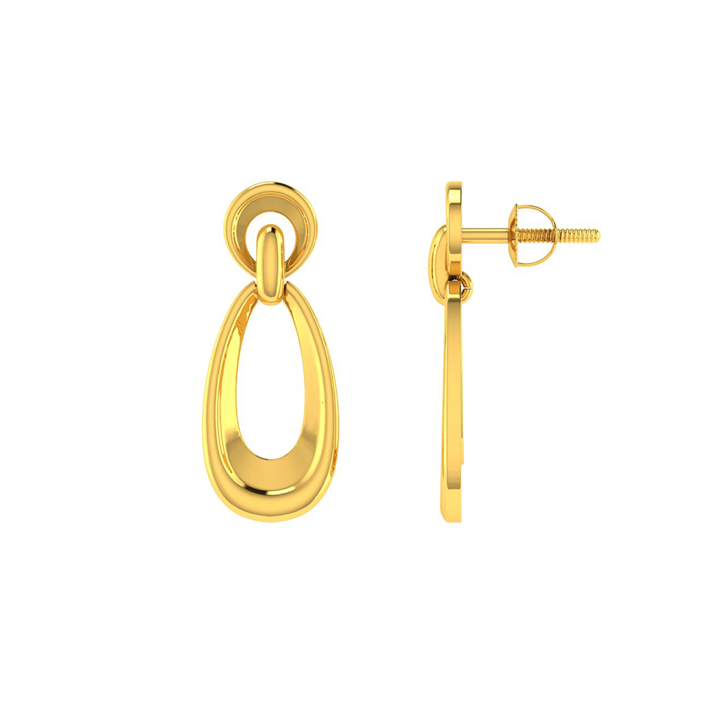 Fancy Dangler Ear Tops | BIS 916 Purity