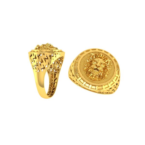 Lion Gents Ring | BIS 916 Purity