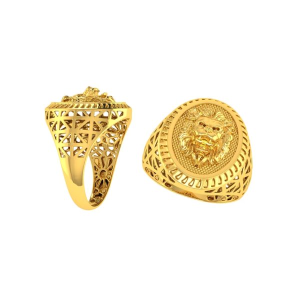 Lion Gents Ring | BIS 916 Purity