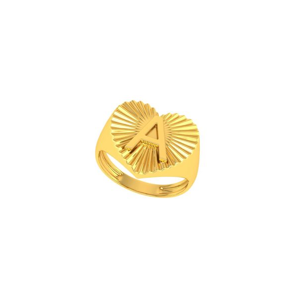 Paul Gold Fancy Gents Ring | BIS 916 Purity