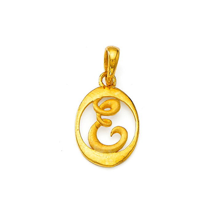 Alphabet Pendant | BIS 916 Purity