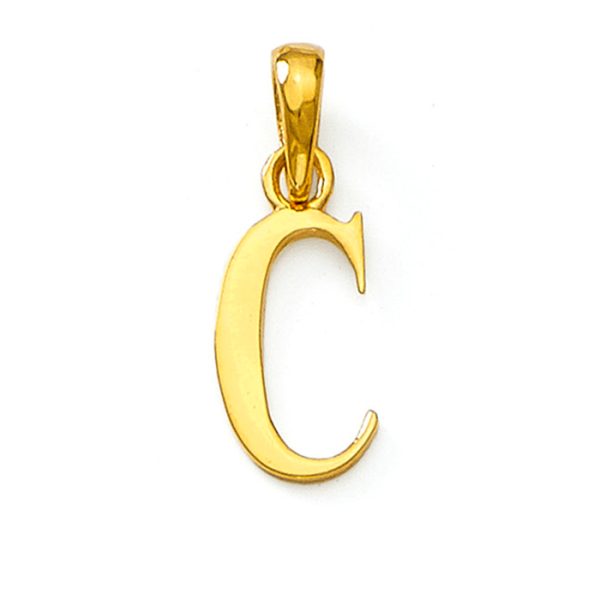 Alphabet Pendant  | BIS 916 Purity