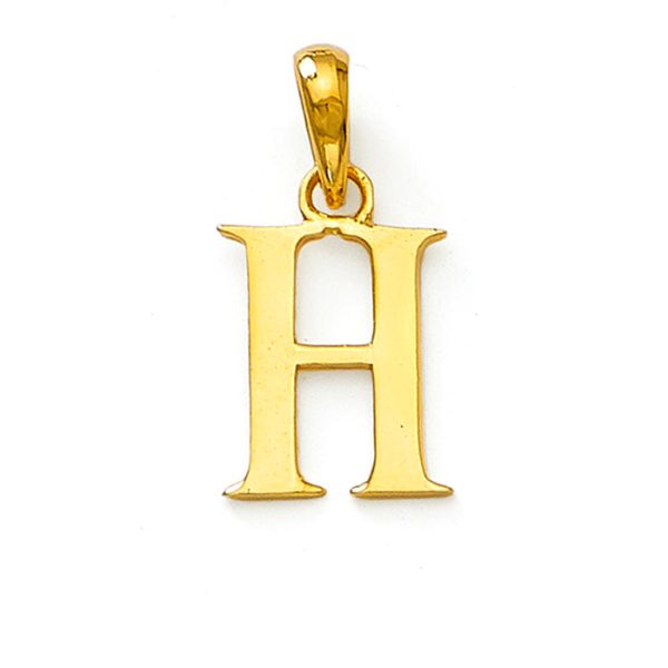 Alphabet Pendant  | BIS 916 Purity