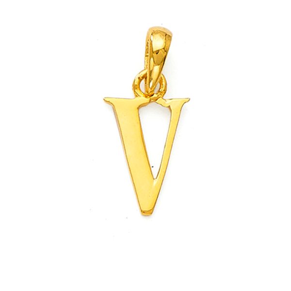 Alphabet Pendant  | BIS 916 Purity