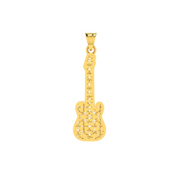 PAUL GOLD Guitar Pendant | BIS 916 Purity
