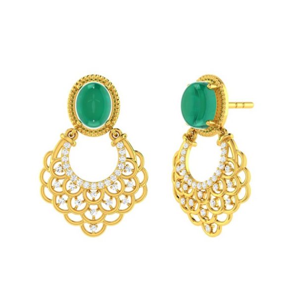 Fancy Earring  | BIS 916 Purity
