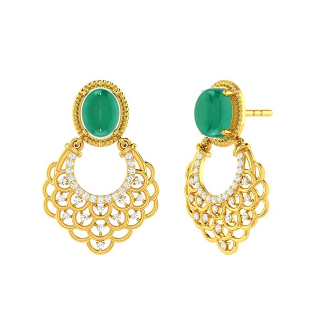 Fancy Earring | BIS 916 Purity