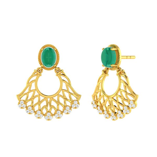 Fancy Earring  | BIS 916 Purity