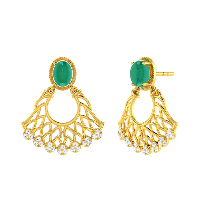 Fancy Earring | BIS 916 Purity