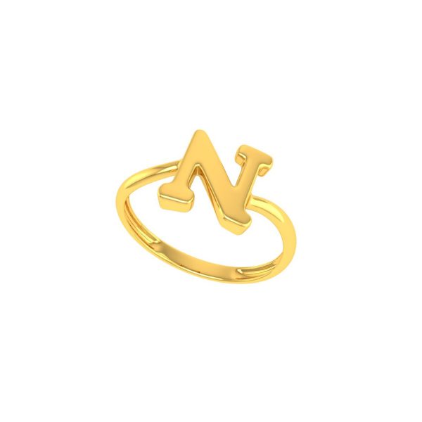 Alphabet Ladies Ring | BIS 916 Purity