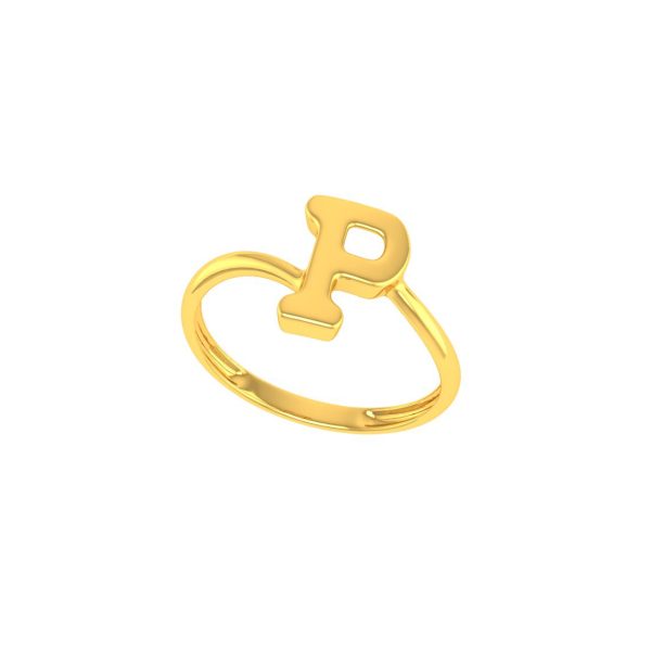 Alphabet Ladies Ring | BIS 916 Purity