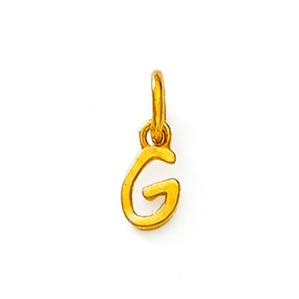 Alphabet Pendant | BIS 916 Purity