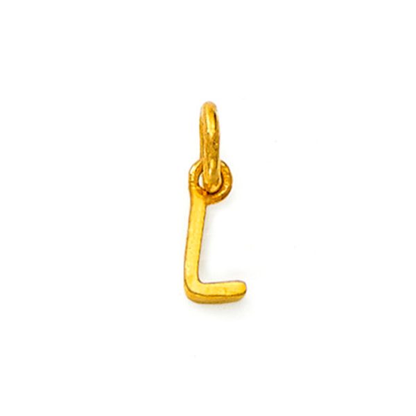 Alphabet Pendant | BIS 916 Purity