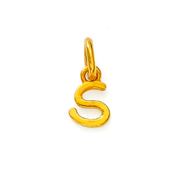 Alphabet Pendant | BIS 916 Purity