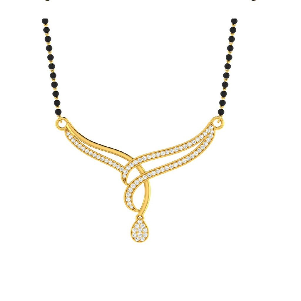 Fancy Mangalsutra | BIS 916 Purity