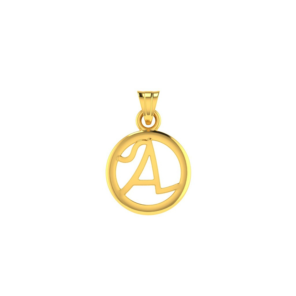 Alphabet Pendant | BIS 916 Purity